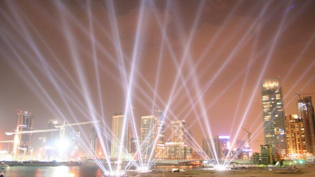 Dubai Event Lighting